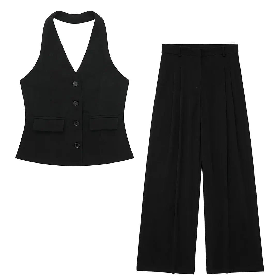 Ensemble Tailleur Chic 3 Pièces - Élégance Moderne