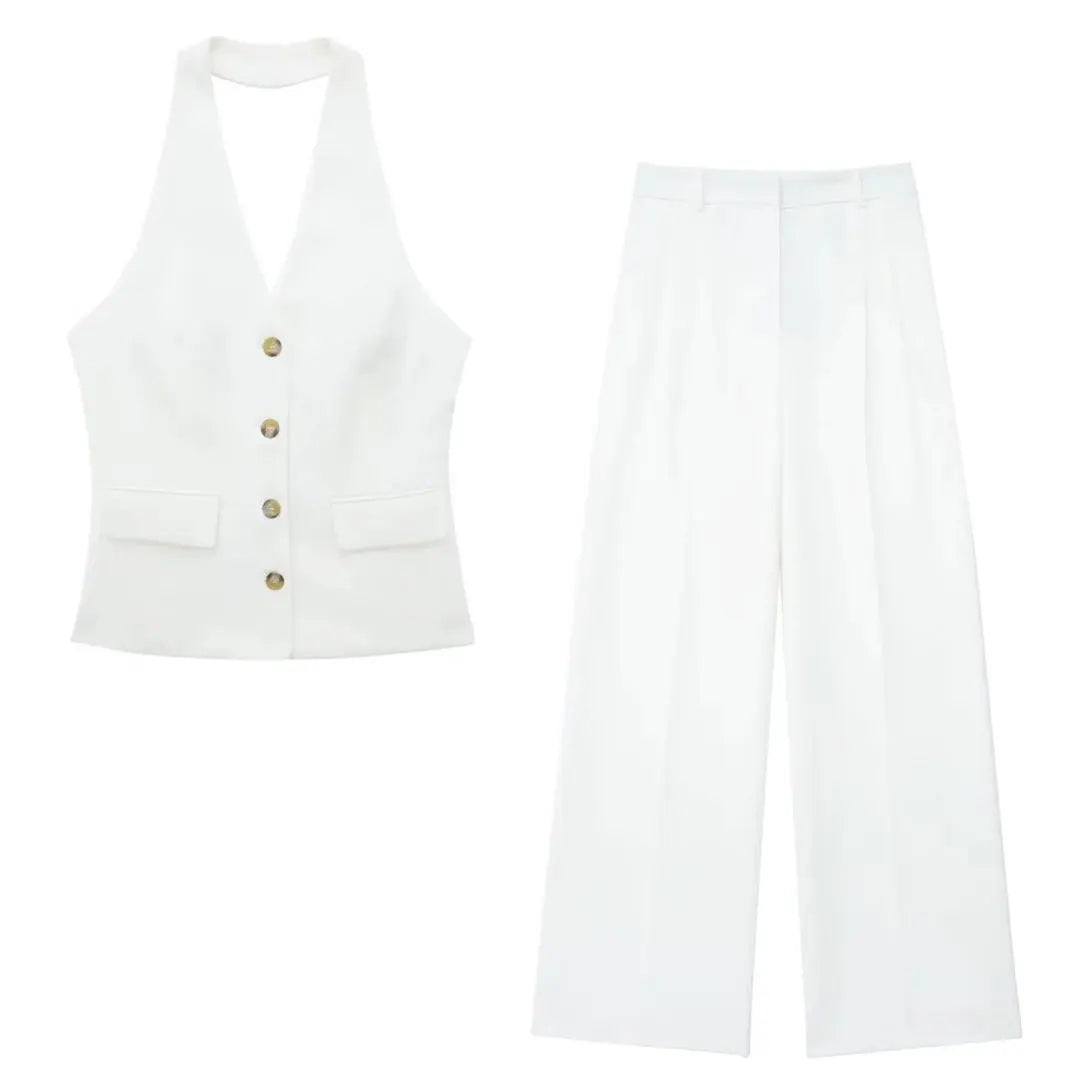 Ensemble Tailleur Chic 3 Pièces - Élégance Moderne