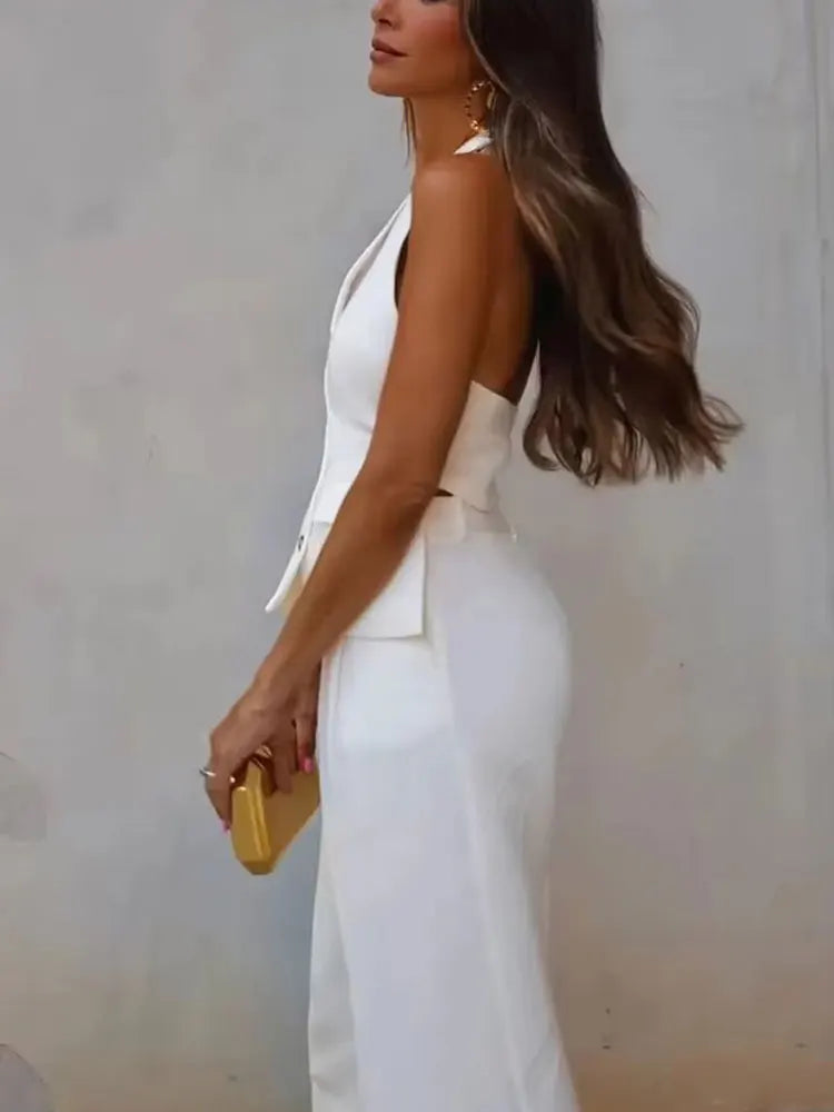 Ensemble Tailleur Chic 3 Pièces - Élégance Moderne