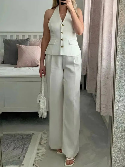 Ensemble Tailleur Chic 3 Pièces - Élégance Moderne