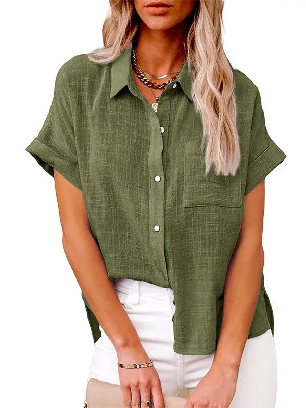 Chemise Légère en Lin et Coton - CLARA