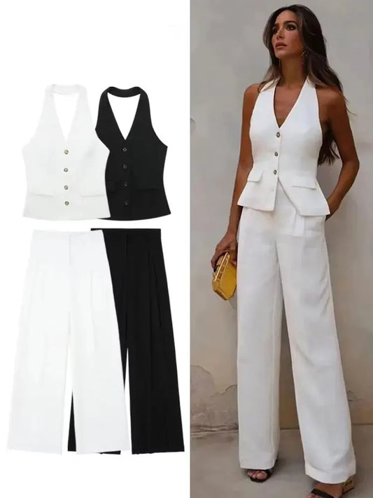 Ensemble Tailleur Chic 3 Pièces - Élégance Moderne