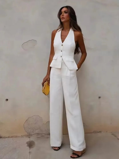Ensemble Tailleur Chic 3 Pièces - Élégance Moderne