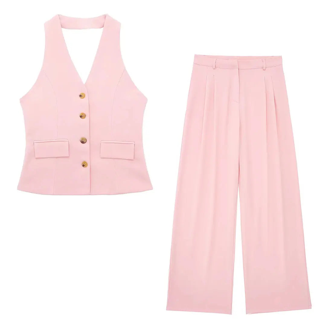 Ensemble Tailleur Chic 3 Pièces - Élégance Moderne