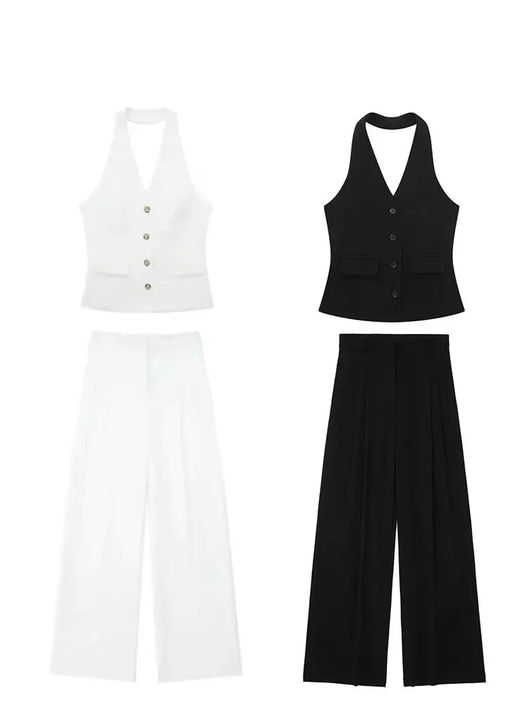 Ensemble Tailleur Chic 3 Pièces - Élégance Moderne