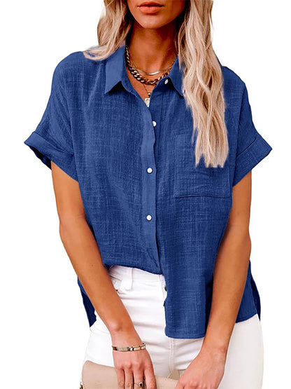 Chemise Légère en Lin et Coton - CLARA